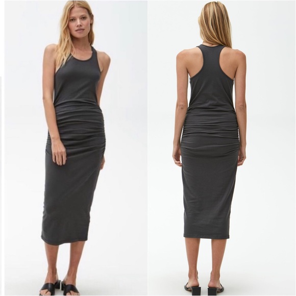 MICHAEL STARS NWOT RACERBACK MIDI - Picture 1 of 8